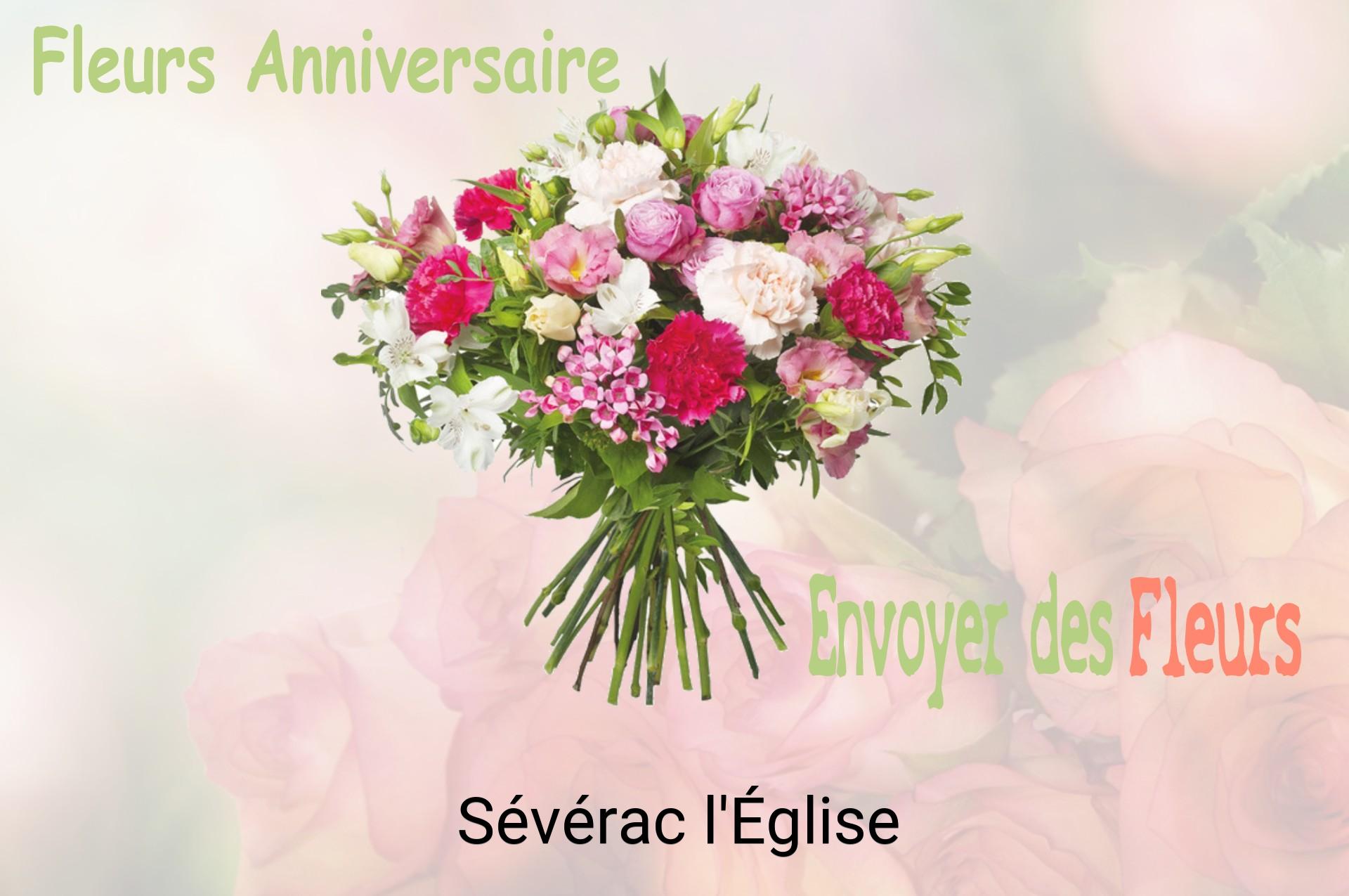 Bouquet de fleurs d’anniversaire livré à Sévérac-l'Église